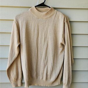Baxter & wells gold sweater